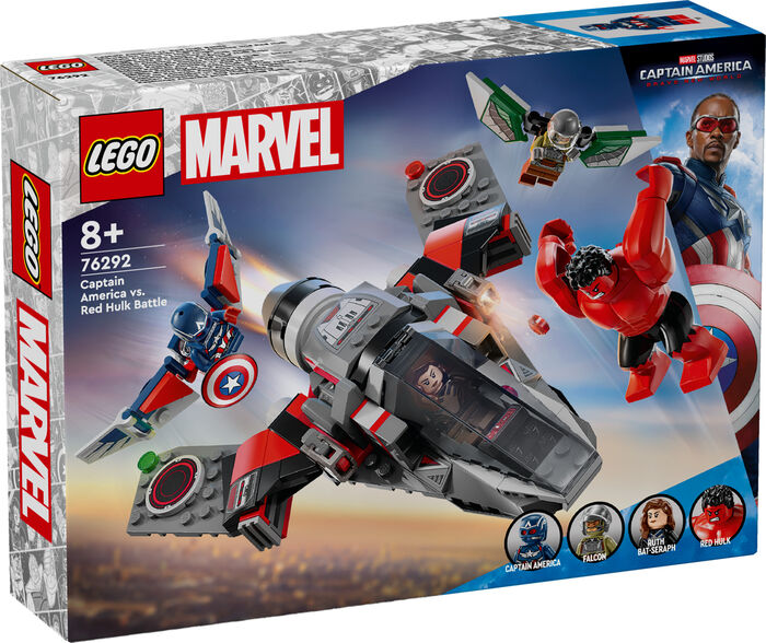 LEGO Marvel Captain America og Red Hulk 76292