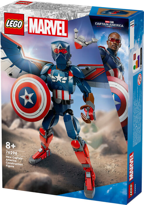LEGO Marvel nýr Captain America 76296