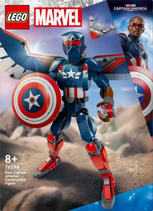 LEGO Marvel nýr Captain America 76296