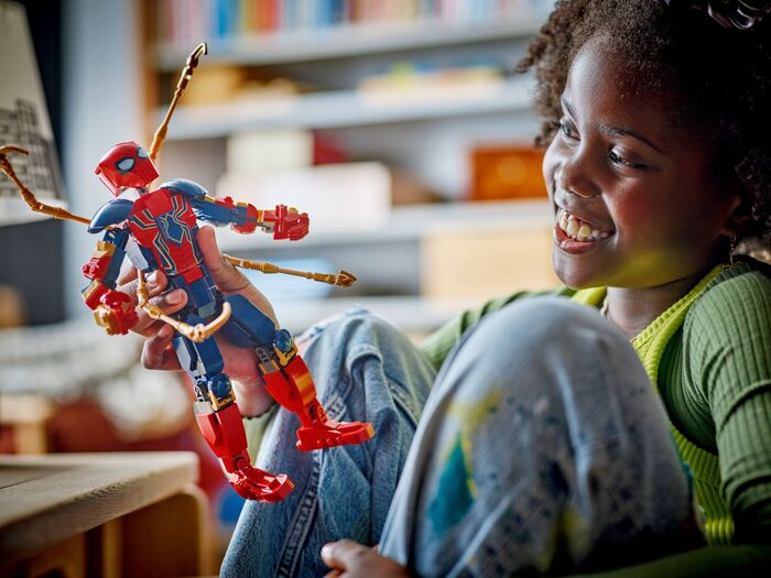 Product image not available for LEGO Marvel Iron Spiderman fígúra 76298