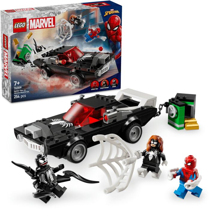 Product image not available for LEGO Marvel Spider-Man og Venom tryllitæki 76309