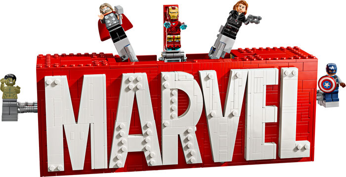 LEGO Marvel logo 76313 