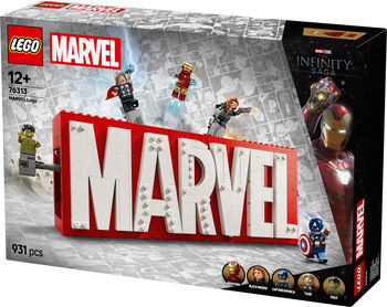 LEGO Marvel logo 76313 