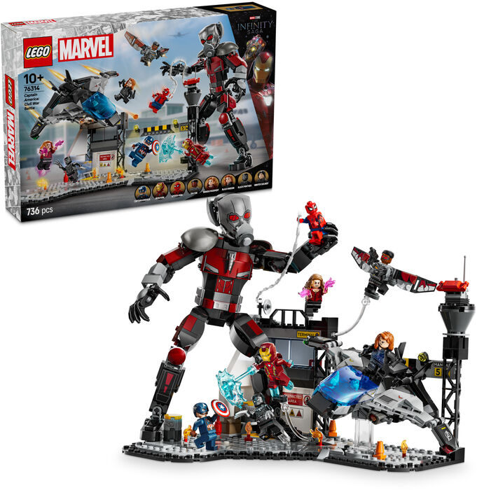 Product image not available for LEGO Marvel Captain America: Civil War 76314