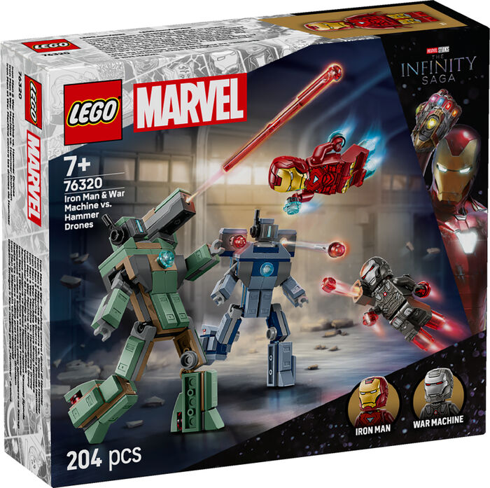 LEGO Marvel Iron Man og War Machine 76320