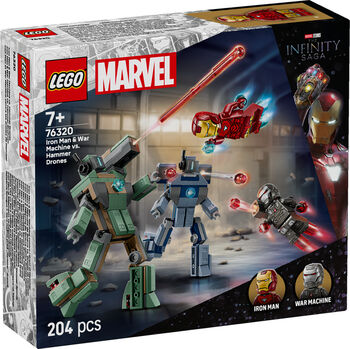LEGO Marvel Iron Man og War Machine 76320
