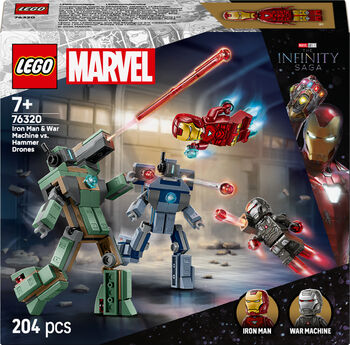 LEGO Marvel Iron Man og War Machine 76320
