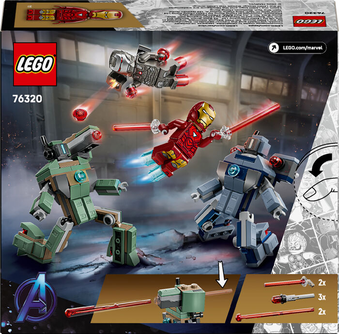 LEGO Marvel Iron Man og War Machine 76320