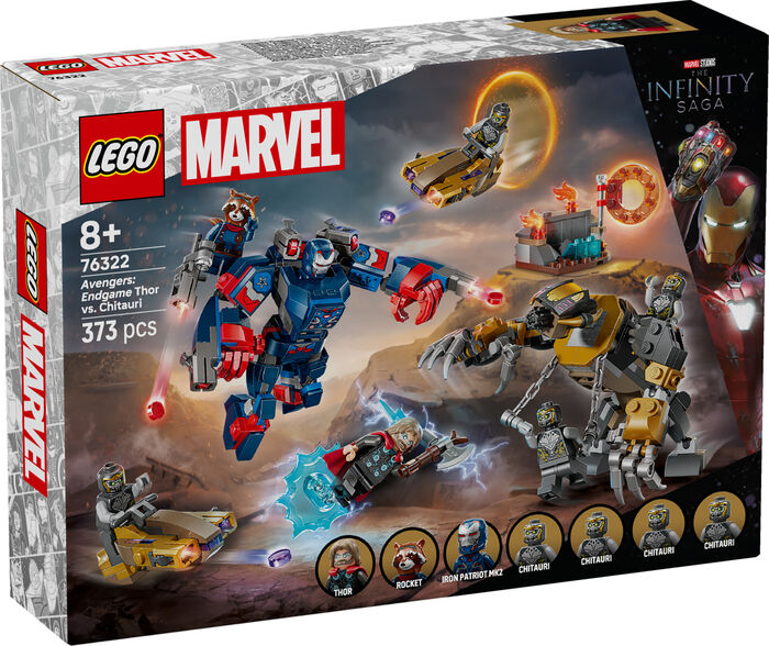 LEGO Marvel Endgame Thor vs Chitauri 76322