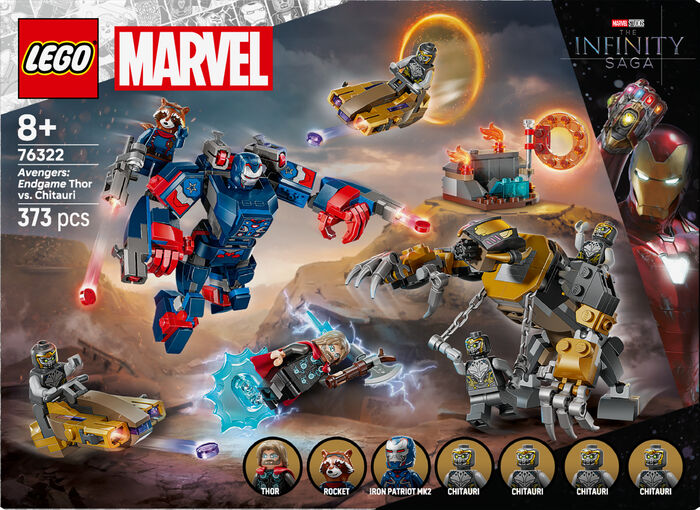 LEGO Marvel Endgame Thor vs Chitauri 76322