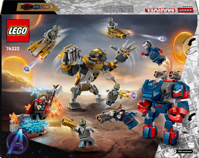 LEGO Marvel Endgame Thor vs Chitauri 76322