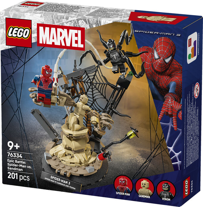 LEGO Marvel Spider-Man vs Sandman 76334