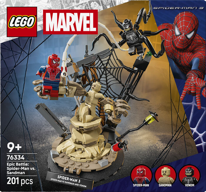 LEGO Marvel Spider-Man vs Sandman 76334