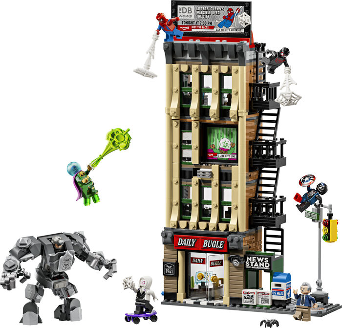 LEGO Marvel Spider-Man vs. Mysterio: Daily Bugle 76342