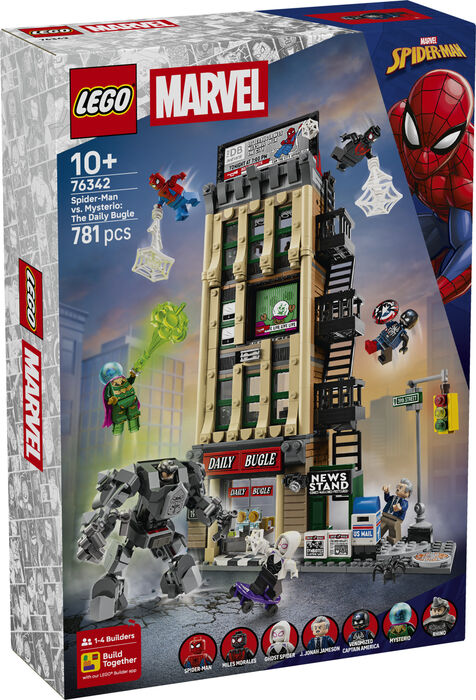 LEGO Marvel Spider-Man vs. Mysterio: Daily Bugle 76342