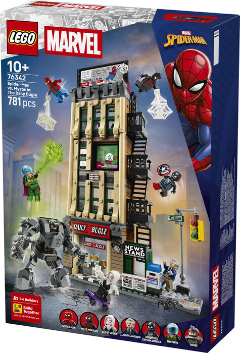 LEGO Marvel Spider-Man vs. Mysterio: Daily Bugle 76342
