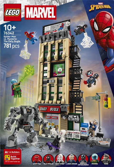 LEGO Marvel Spider-Man vs. Mysterio: Daily Bugle 76342