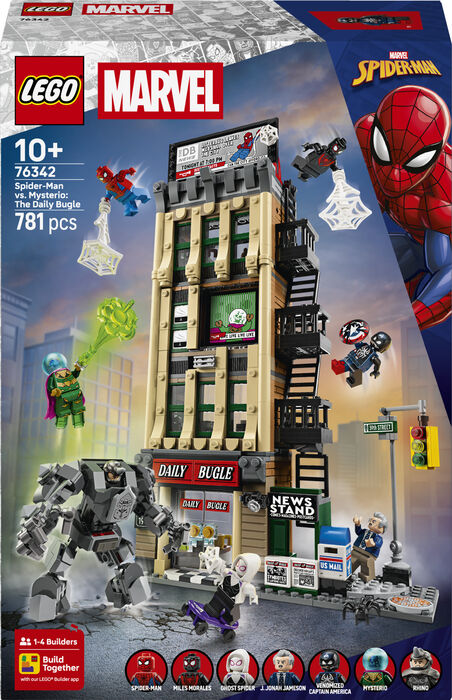 LEGO Marvel Spider-Man vs. Mysterio: Daily Bugle 76342