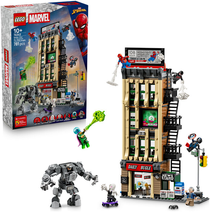 LEGO Marvel Spider-Man vs. Mysterio: Daily Bugle 76342