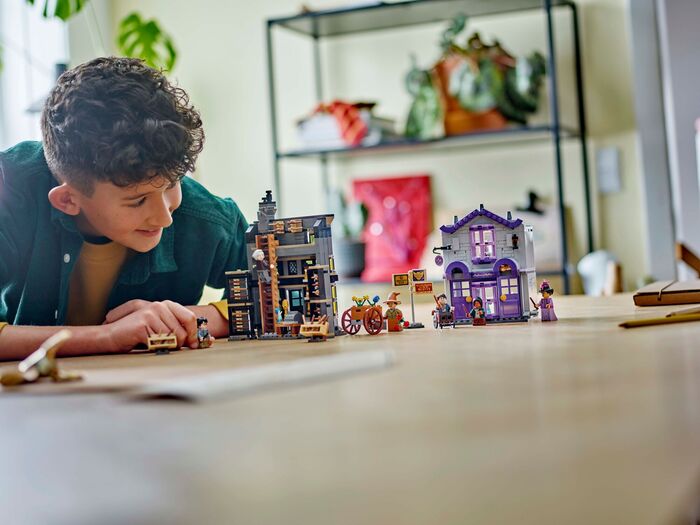 LEGO Harry Potter verslanir Olivanders & Madam Malkins 76439
