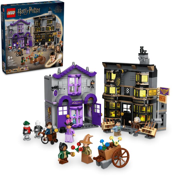 LEGO Harry Potter verslanir Olivanders & Madam Malkins 76439