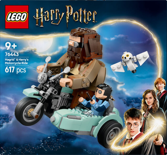 LEGO Harry Potter Hagrid og Harry í mótorhjólaferð 76443