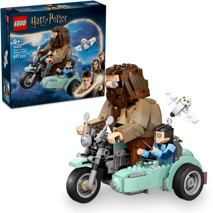 LEGO Harry Potter Hagrid og Harry í mótorhjólaferð 76443