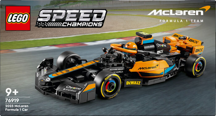 LEGO Speed Champions 2023 Mclaren F1 kappakstursbíll 76919