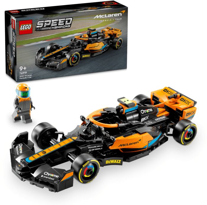 LEGO Speed Champions 2023 Mclaren F1 kappakstursbíll 76919