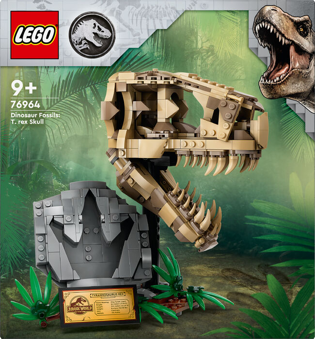 Product image not available for LEGO Jurassic World steingervingur: Grameðluhöfuðkúpa 76964