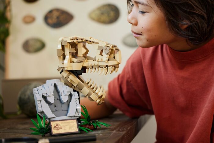 Product image not available for LEGO Jurassic World steingervingur: Grameðluhöfuðkúpa 76964