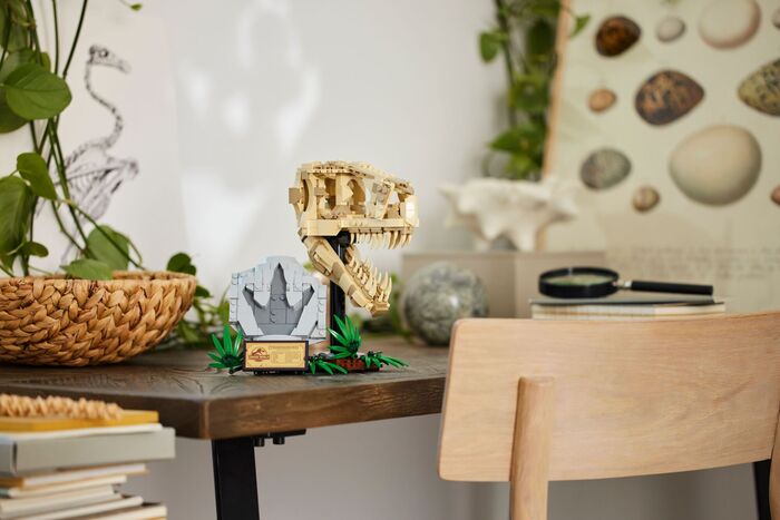 Product image not available for LEGO Jurassic World steingervingur: Grameðluhöfuðkúpa 76964