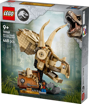 LEGO Jurassic World steingervingur: Nashyrningseðluhöfuðkúpa 76969