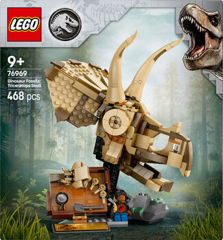 LEGO Jurassic World steingervingur: Nashyrningseðluhöfuðkúpa 76969