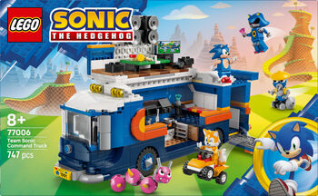 LEGO Sonic the Hedgehog stjórnstöðvarbíll 77006