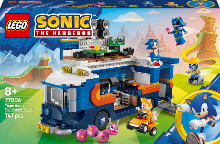 LEGO Sonic the Hedgehog stjórnstöðvarbíll 77006