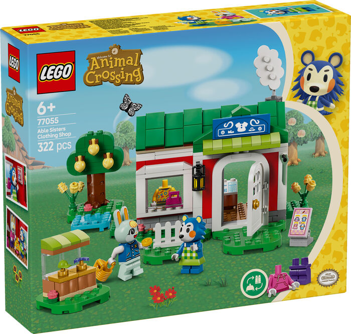 LEGO Animal Crossing fatabúð 77055