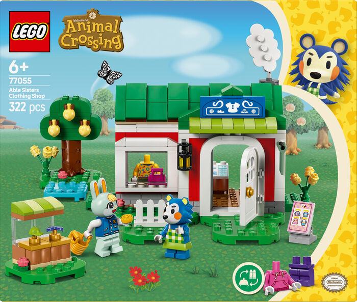 LEGO Animal Crossing fatabúð 77055