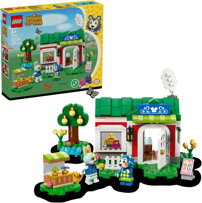 LEGO Animal Crossing fatabúð 77055