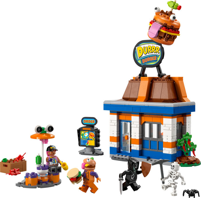 LEGO Fortnite Durr hamborgarastaður 77076 