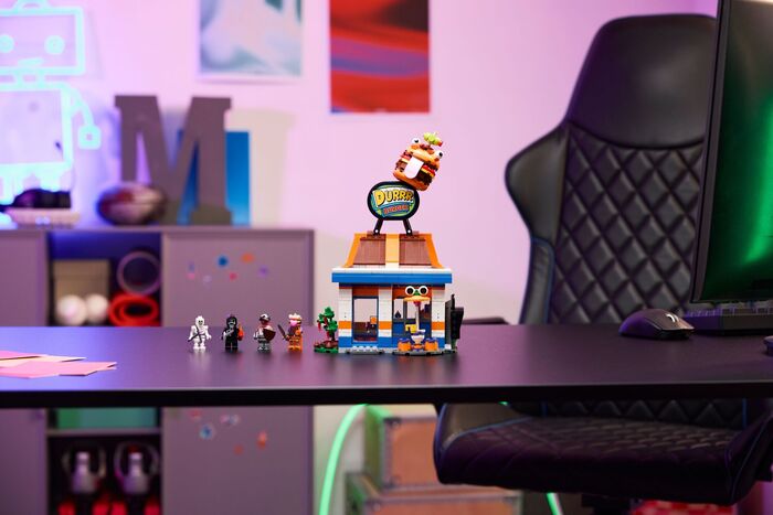LEGO Fortnite Durr hamborgarastaður 77076 