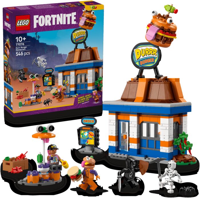LEGO Fortnite Durr hamborgarastaður 77076 