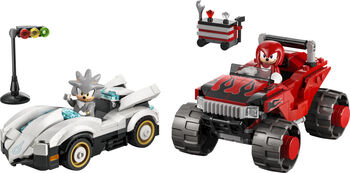LEGO Sonic Silver á móti Knuckles í bílum 77118
