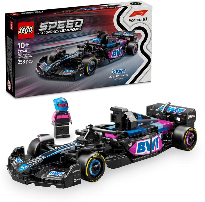 LEGO Speed Champions BWT Alpine F1 kappakstursbíll 77248