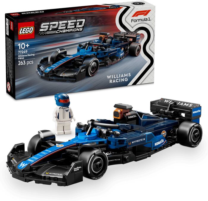 LEGO Speed Champions Williams FW46 F1 kappakstursbíll 77249