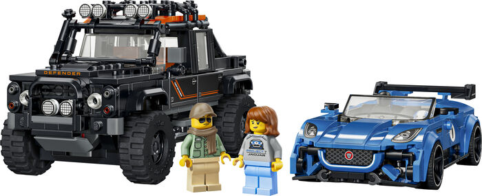 LEGO Speed Champions: Jaguar Project 7 og Land Rover Defender 77264