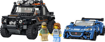 LEGO Speed Champions: Jaguar Project 7 og Land Rover Defender 77264