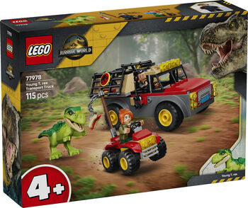 LEGO Jurassic World: T. rex-ungi og flutningabíll 77978