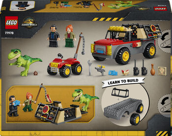 LEGO Jurassic World: T. rex-ungi og flutningabíll 77978