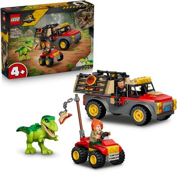 LEGO Jurassic World: T. rex-ungi og flutningabíll 77978